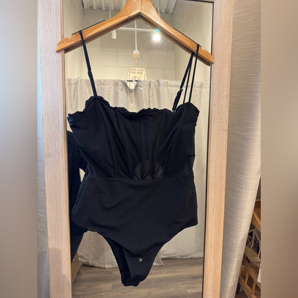 Princess Polly Black Bodysuit